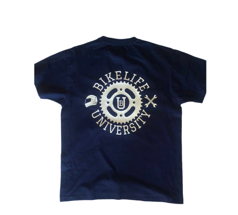Team spirit shorts set   Navy w/ white