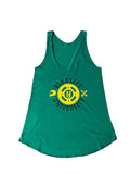 Jamaican inspired Female racer back tank top