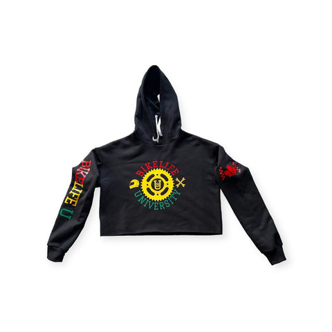 Crop top Rastaway  hoodie ( women)