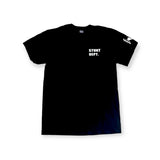 Stunt dept. tee Black & white