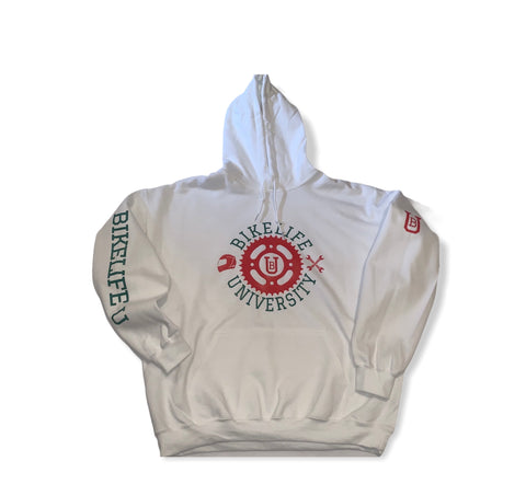 Original hoodie plus White w/ green & red