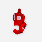 Classic jogging suit Red w/ white