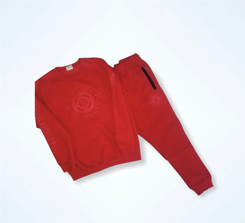 Original sweatsuit   Red w/ red