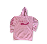 Team spirit hoodie Double pink