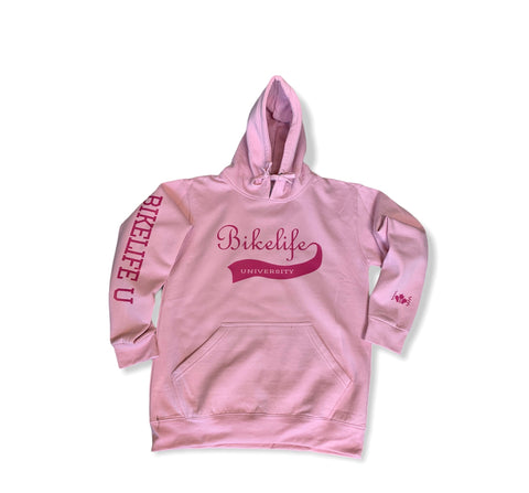 Team spirit hoodie Double pink
