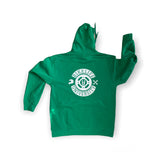 Sole hoodie Green w/ white