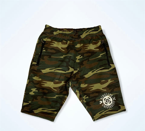 Original jogger shorts   Camouflage w/ white