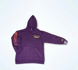 Team spirit hoodie+ Purple w/ orange and gold