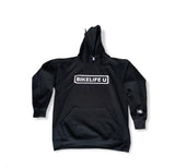 Sole hoodie Black w/ white