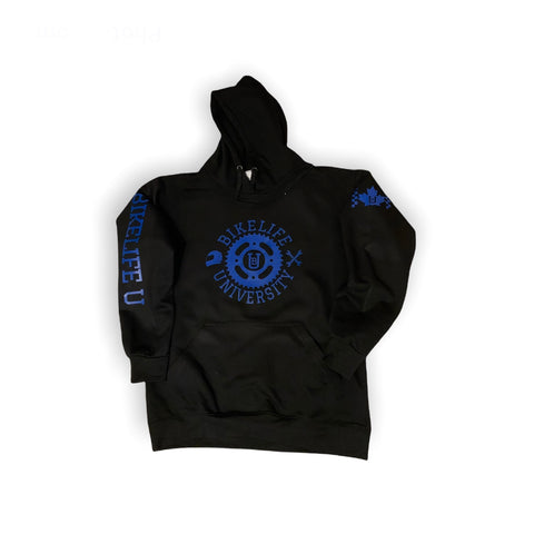 Original hoodie Black w/ Royal blue