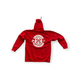 Sole hoodie Red w/ white