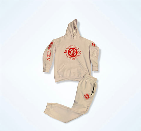 Original jogging suit  White w/ red