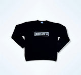 Sole sweatshirt Black w/ white