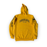 Varsity hoodie Yellow & black