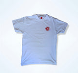 Men simple Tee White w/ red