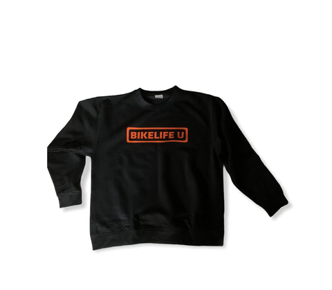 Sole sweatshirt Black w/ orange