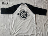 Team spirit  baseball tee Black & white