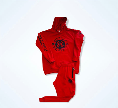 Original jogging suit Red w/ black