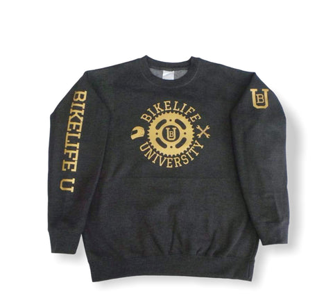 Original Sweatshirt    Charcoal w/ gold
