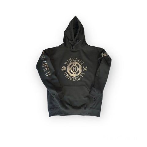 Original hoodie Black w/ metallic black