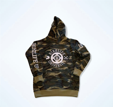 Original Camouflage hoodie w/ white