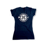 Women 401 EAST tee Navy