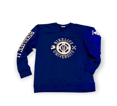 Original sweatshirt Royal blue w/ white