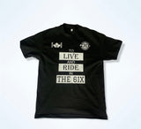 THE 6IX T-shirt (black w/ white ) THE SIX