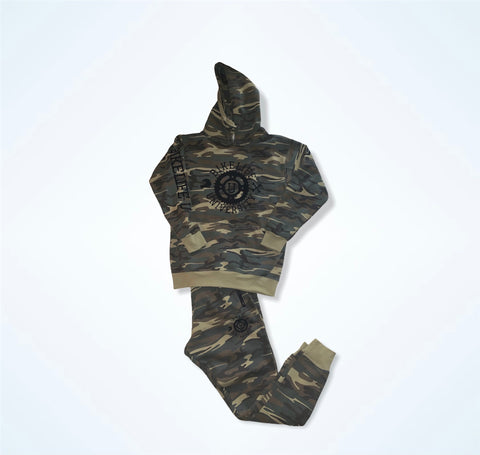 Camouflage Original jogging suit w/ black